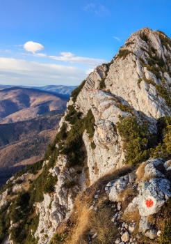 Hiking in in Piatra Craiului National Park 
