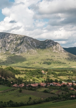 Ciocanu and Sirnea ancient villages in Transylvania 