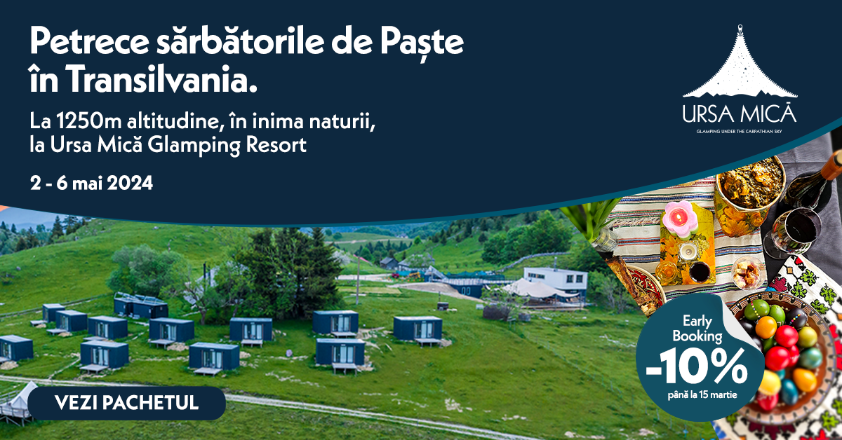 Sărbătoare de Paște la munte, în satele Transilvaniei