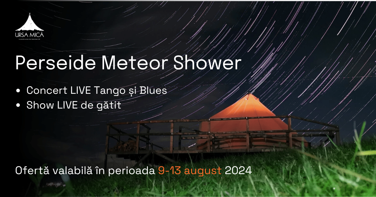 PERSEIDE Celestial Experience | SHOW LIVE în stil Mediteranean, Middle East și Asiatic cu CHEF Andrei Zaiț|CONCERT LIVE  Tango și Blues